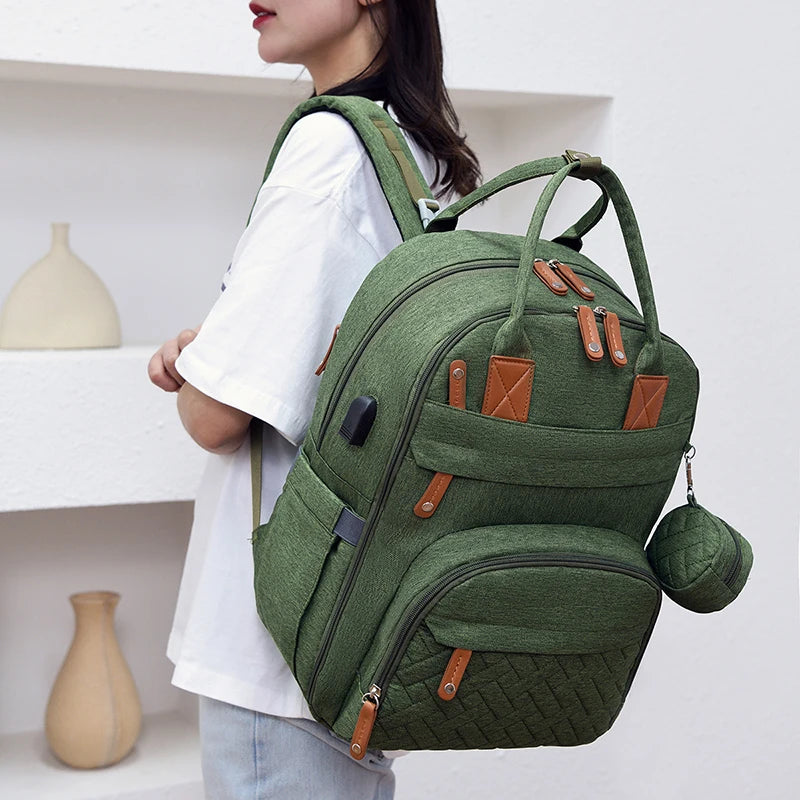 Sac à langer maternité bandoulière - Confort et élégance pour les parents