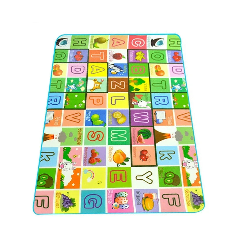 Tapis d'Éveil Puzzle pour Bébé, Surface de jeu en Mousse 180x120cm