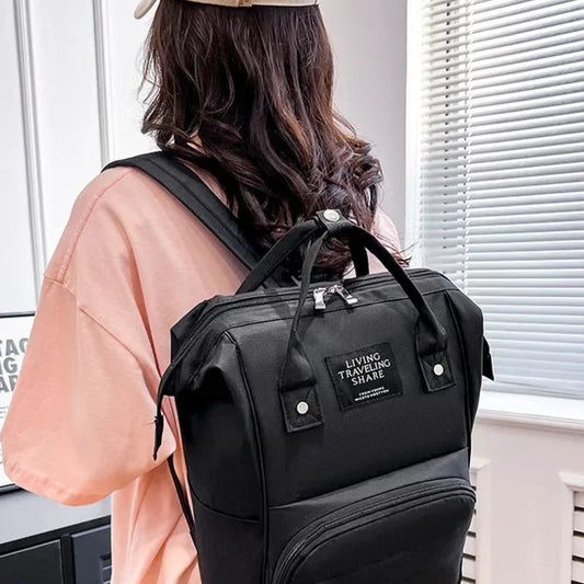 Sac de Maternité avec Porte-Biberon - Transport Pratique pour Nourriture Bébé