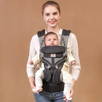 Porte-bébé Ergonomique 360° - Accessoire Parental Respirant Multifonction