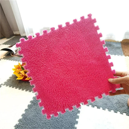 Tapis de sol bébé anti-choc - Dalles puzzle sécurisées et souples
