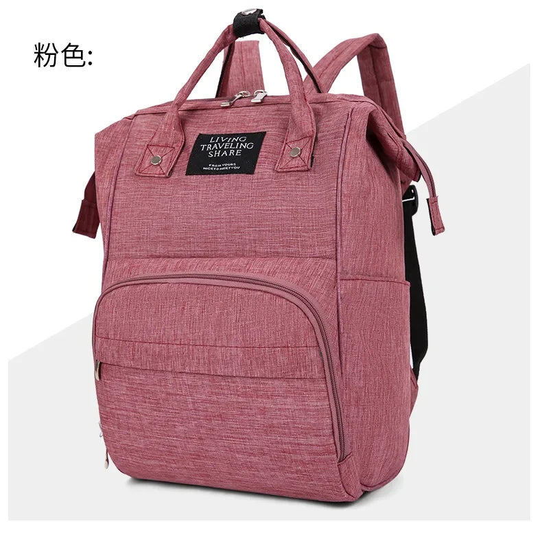 Sac de Maternité avec Porte-Biberon - Transport Pratique pour Nourriture Bébé