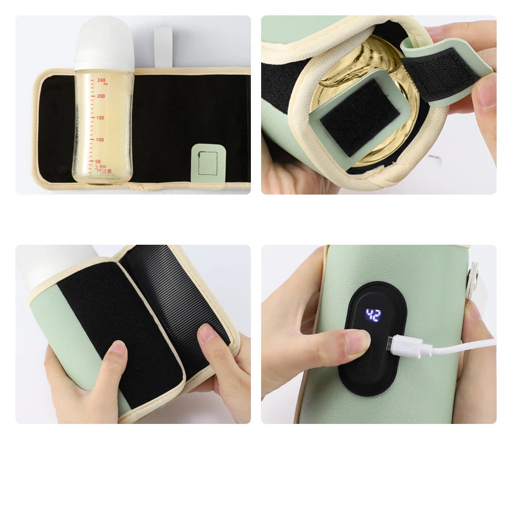 Chauffe-Biberon Nomade - Housse Isotherme, Idéal pour Voyage