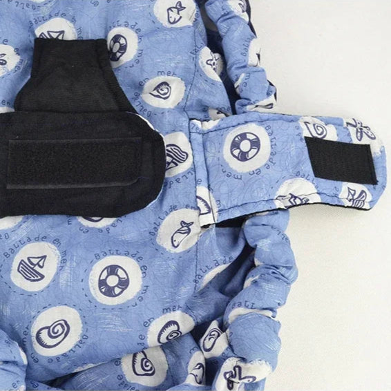 Porte-bébé Écharpe Ajustable Respirant - Accessoire Parental Aisé et Confortable