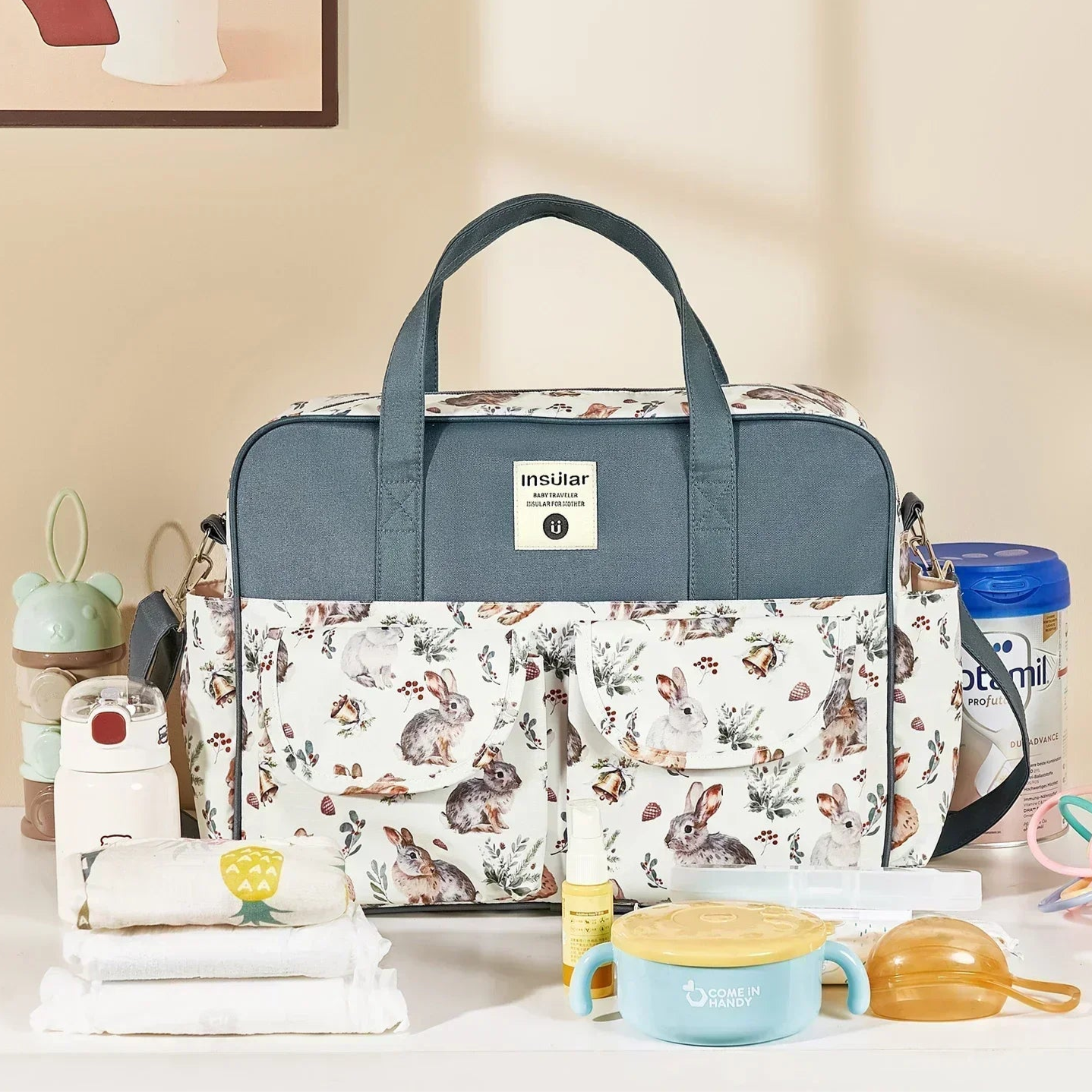 Sac de Maternité Thermique Design - Accessoire Élégant pour Parents