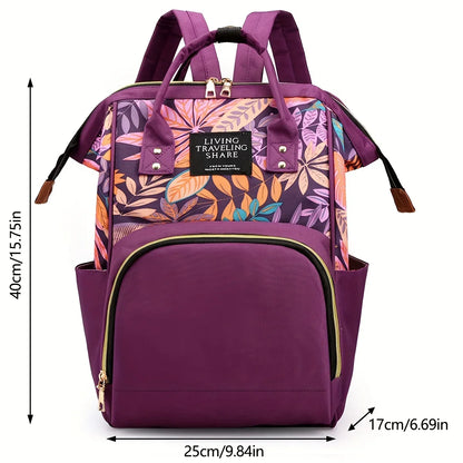 Sac à dos à langer en nylon - Robuste, stylé et multifonction pour parents