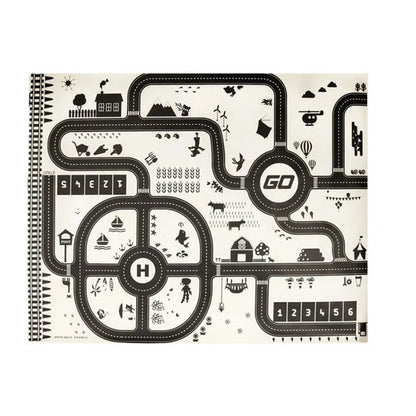Tapis de Jeu Routier XXL pour Enfants 130x100cm
