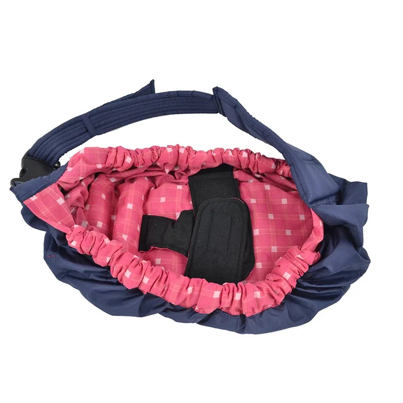 Porte-bébé Écharpe Ajustable Respirant - Accessoire Parental Aisé et Confortable