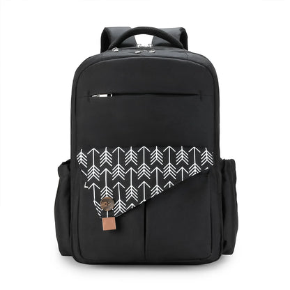 Sac à dos à langer: Design hydrofuge, Confort voyage, Rangement facile