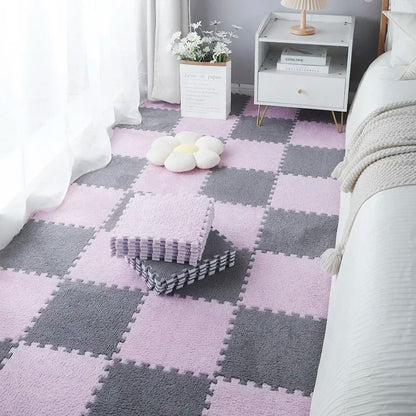 Tapis de Sol Bébé Rembourré - Confort et Sécurité pour Jeux d'Enfant