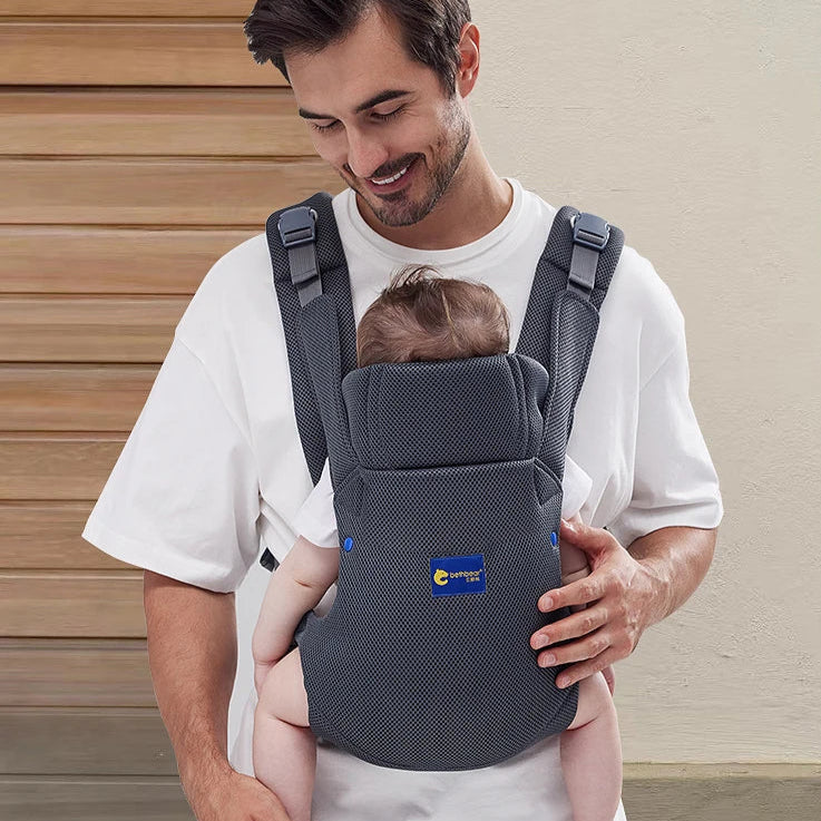 Porte bébé ergonomique 3 en 1 - Léger, ajustable dès la naissance