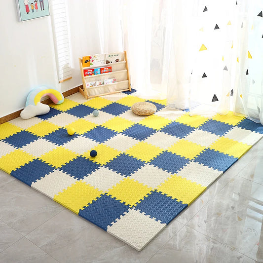 Tapis de Sol pour Bébé en Mousse EVA, Antidérapant, 12 Pièces