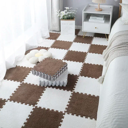 Tapis de Sol Bébé Rembourré - Confort et Sécurité pour Jeux d'Enfant