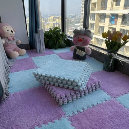 Tapis de Sol Bébé Rembourré - Confort et Sécurité pour Jeux d'Enfant