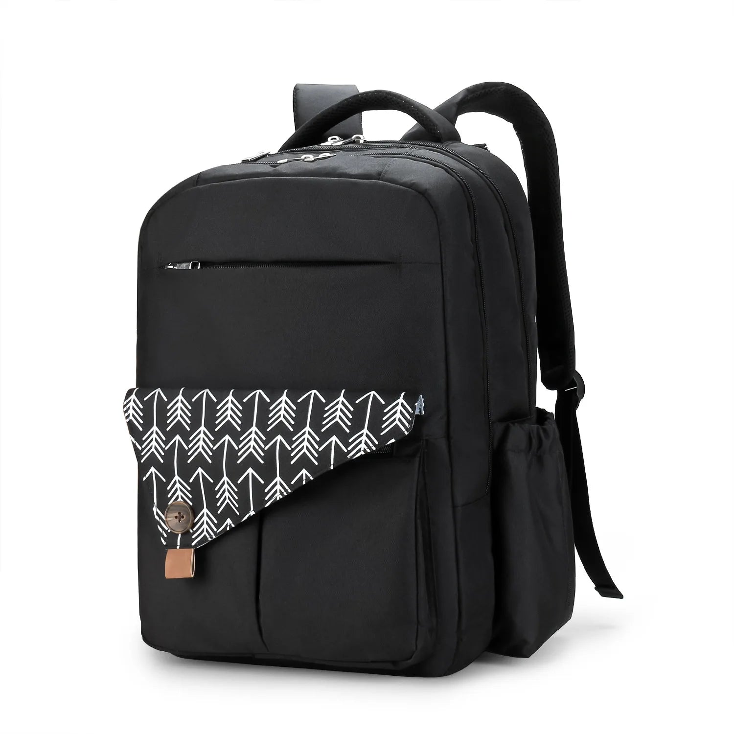 Sac à dos à langer: Design hydrofuge, Confort voyage, Rangement facile