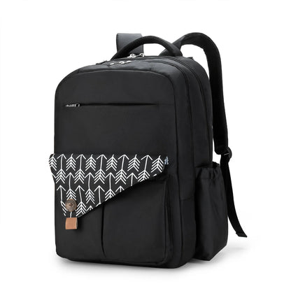 Sac à dos à langer: Design hydrofuge, Confort voyage, Rangement facile