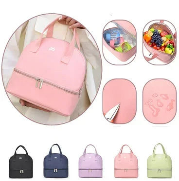 Sac Isotherme pour Bébé - Grand Format, Nylon Durable, Multicolore