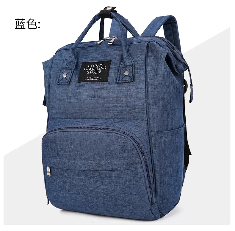 Sac de Maternité avec Porte-Biberon - Transport Pratique pour Nourriture Bébé