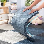 Tapis de Sol Puzzle Bébé - Moquette Jeu en Mousse EVA - 16 Pièces