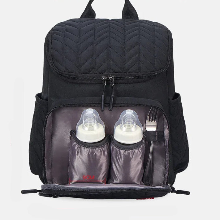 Sac à dos à langer - Multi-poches, Imperméable, Confort et Style