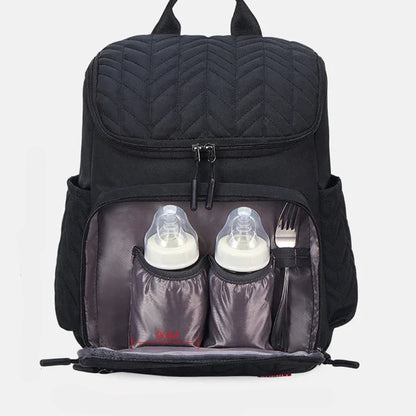 Sac à dos à langer - Multi-poches, Imperméable, Confort et Style