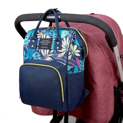 Sac à dos à langer en nylon - Robuste, stylé et multifonction pour parents