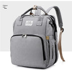 Sac à dos à langer multifonction - Matelas intégré, Isolation pour biberon