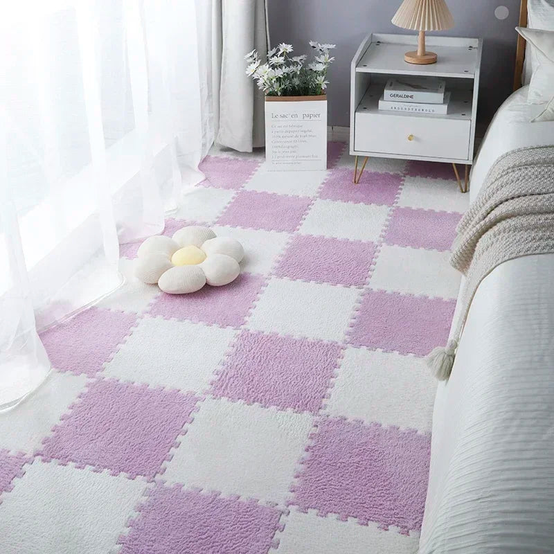 Tapis de Sol Bébé Rembourré - Confort et Sécurité pour Jeux d'Enfant