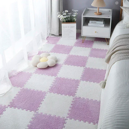 Tapis de Sol Bébé Rembourré - Confort et Sécurité pour Jeux d'Enfant