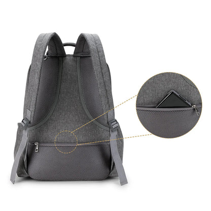 Sac à dos à langer: Design hydrofuge, Confort voyage, Rangement facile