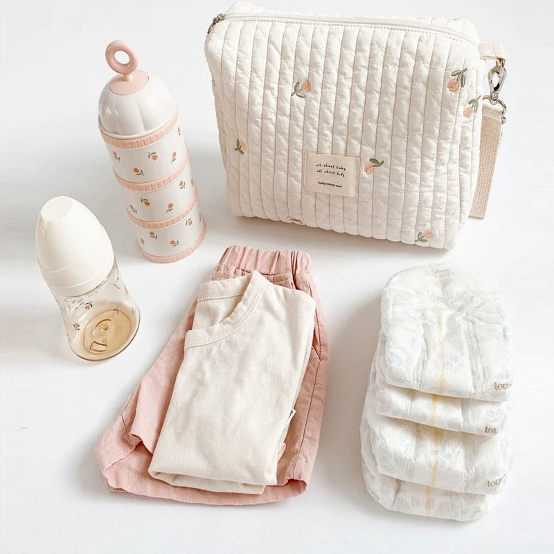 Sac à Langer Maternité en Cuir Synthétique - Chic et Pratique pour Maman