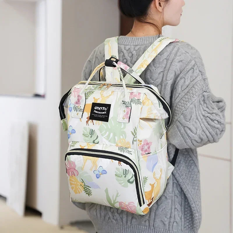 Sac à dos à langer isotherme portable - Idéal pour parents organisés