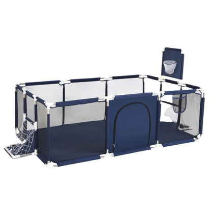 Parc Bébé Évolutif avec Panier de Basket - 6 mois à 6 ans, Espace de Jeu pour Enfants