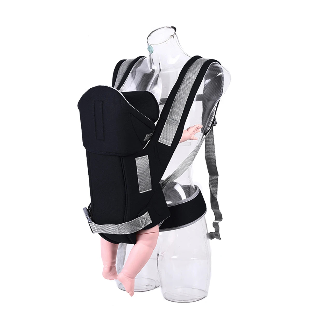 Porte-bébé Ergonomique Renforcé - Confort pour Voyages et Extérieur