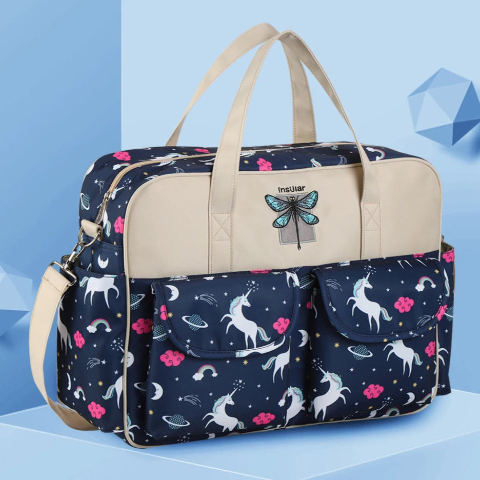 Sac Maternité Multifonction Imperméable - Rangement Pratique pour Bébé