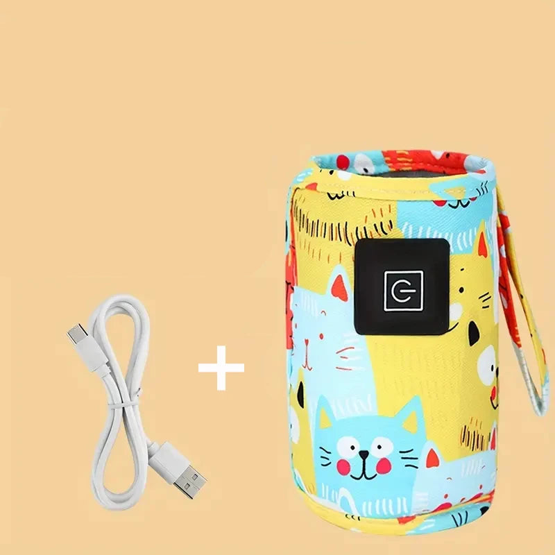 Chauffe Biberon Nomade USB - Sac Isotherme Compact pour Voyages