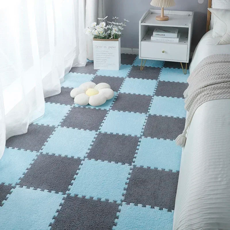 Tapis de Sol Bébé Rembourré - Confort et Sécurité pour Jeux d'Enfant