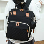 Sac à dos à langer multifonctionnel étanche avec ports USB - Accessoire pour parents