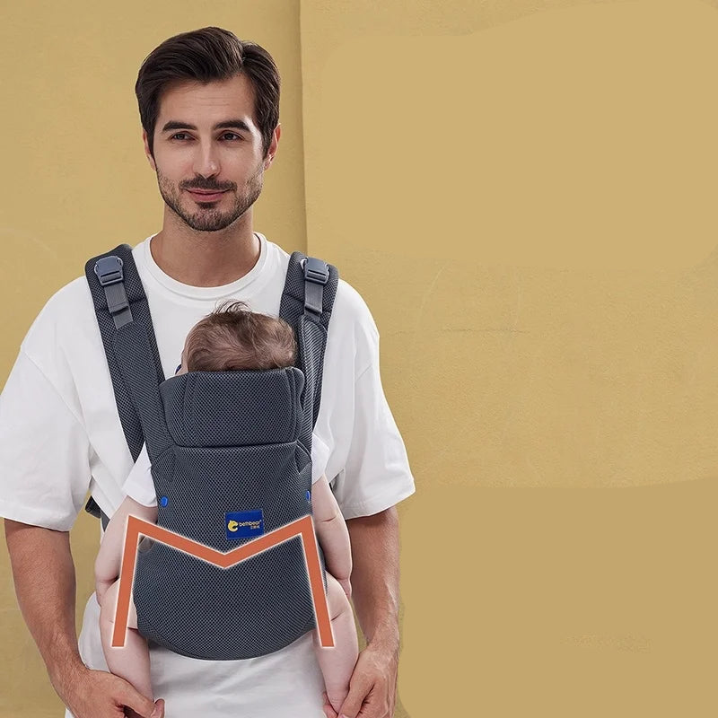 Porte bébé ergonomique 3 en 1 - Léger, ajustable dès la naissance