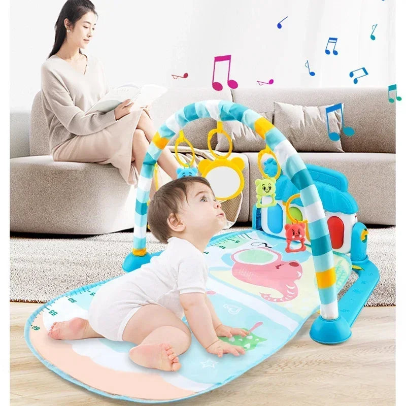Tapis d'éveil Musical et Interactif avec Piano pour Bébés 0-36 Mois