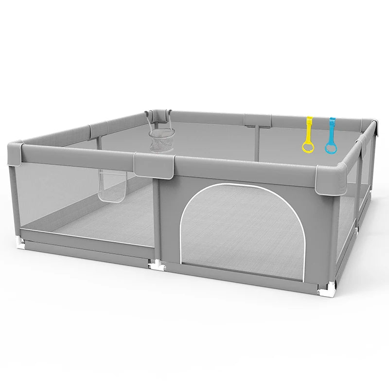 IMBABY Parc Bébé 120x160cm, Espace de Jeu Sécurisé pour Enfants