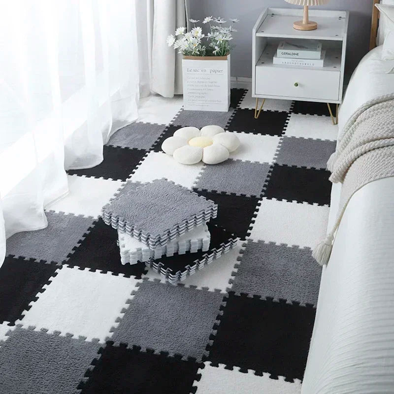 Tapis de Sol Bébé Rembourré - Confort et Sécurité pour Jeux d'Enfant