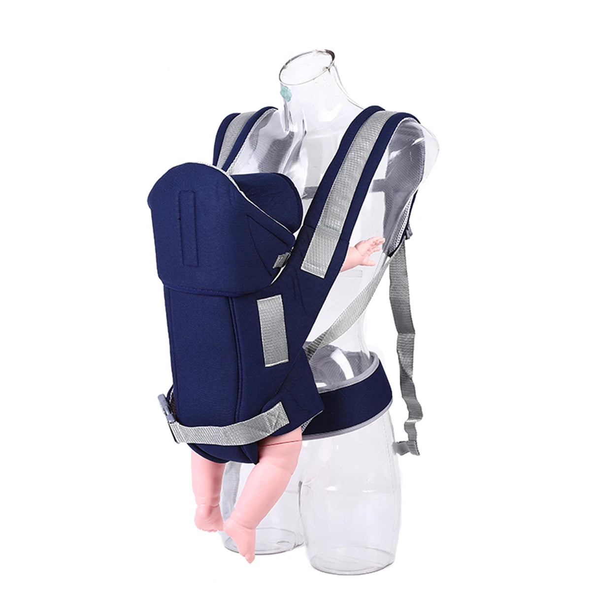 Porte-bébé Ergonomique Renforcé - Confort pour Voyages et Extérieur
