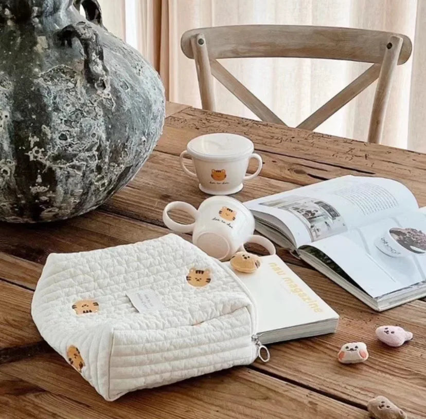 Sac à Langer Maternité en Cuir Synthétique - Chic et Pratique pour Maman