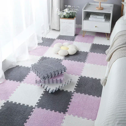 Tapis de Sol Bébé Rembourré - Confort et Sécurité pour Jeux d'Enfant