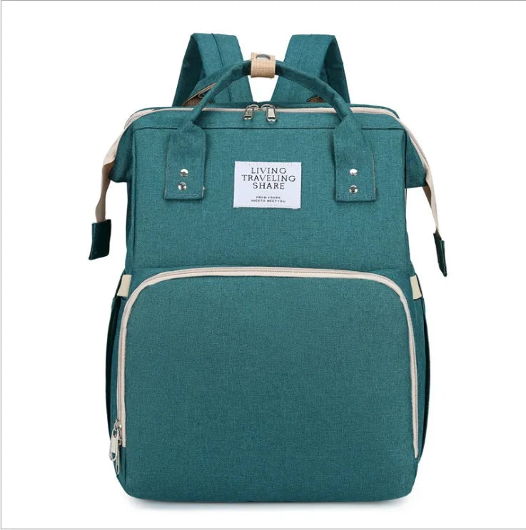 Sac à dos à langer multifonction - Matelas intégré, Isolation pour biberon