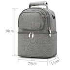 Sac Bébé Isotherme à Dos - Rangement Pratique et Fonctionnel