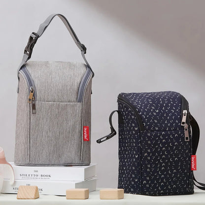 Sac Isotherme Bébé - Motifs Cartoon pour Biberons