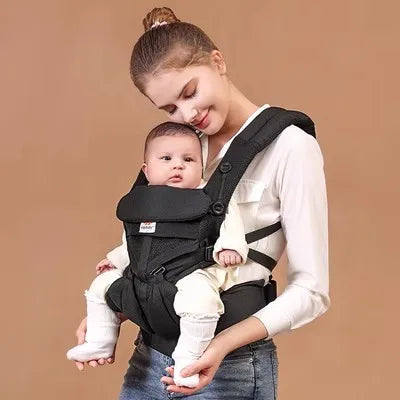 Porte-bébé Ergonomique 360° - Accessoire Parental Respirant Multifonction