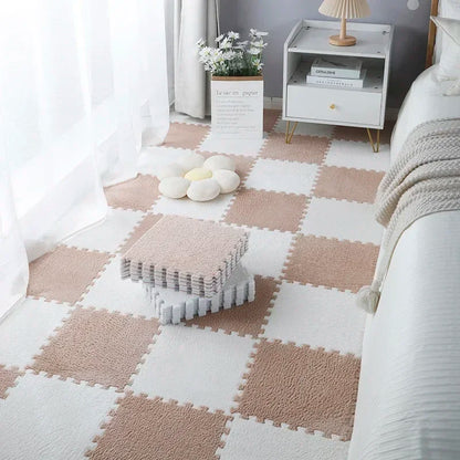 Tapis de Sol Bébé Rembourré - Confort et Sécurité pour Jeux d'Enfant